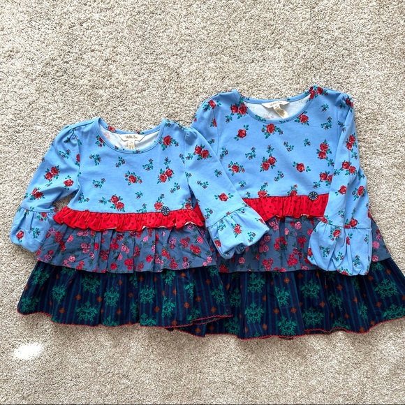 Matilda Jane Floral, Holiday Shirt or Tunic in Size 4 - Picture 4 of 5